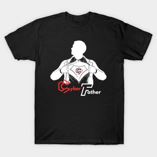 Cyber Father ready to action T-Shirt